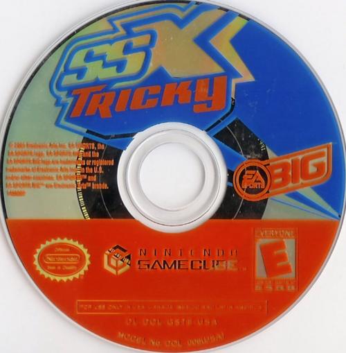 SSX Tricky Disc Scan - Click for full size image